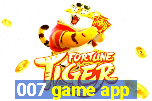 007 game app